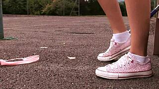 Why Does Tennis Girl Claudia Rossi Finger And Dildo Her Wet Pussy Solo?