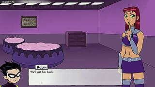 hey everyone, check out bumblebee having some fun in the bathroom in 18titans part 24 cartoon game episode