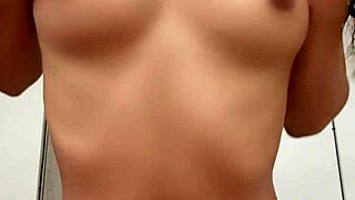 sexy petite eager for hard cock in solo masturbation with panties and pussy tease