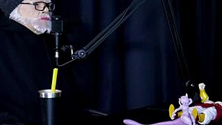 flor de damiana fetish toys in sheer red