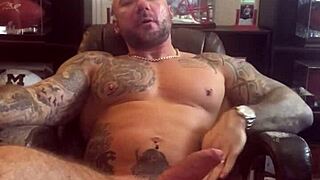 Cigar smoking leads to intense hard on action now!