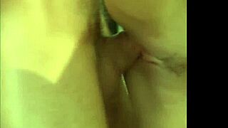 Step dad fills hot holes with all sorts of treat 😏