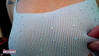 Who knew horny slim brunette Mercedez could switch from dildo in pussy to wild blowjob so fast.