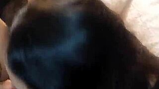 Latina wife with big ass and tits undergoes cuckold training at home