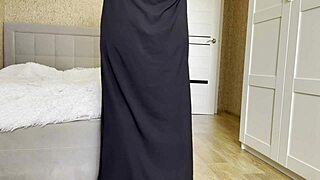 Arab Stepmom Craves Dick and Takes It Deep in Tight Wet Pussy with Orgasm