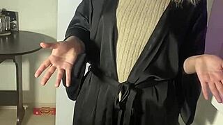 the blonde dives into bdsm play with femdom toys, exploring fetish boundaries in a gripping scene.