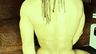 lvory white narrates her solo adventure pounding her hole with a huge dildo