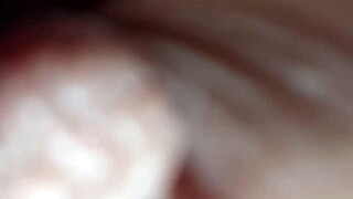 Brunette with natural tits expresses milk from her nipples using a balloon technique