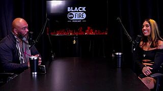 nick niquita interviewed clients for fetish domination humiliation in interracial group swinger game on sheer red