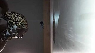 BBC wants anal at the gloryhole with ebony milf bent over doggystyle assfucking.