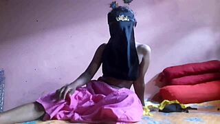 Amateur stepdaughter explores her first intimate homemade moments, revealing beautiful virgin tits in taboo sex.