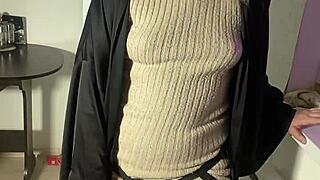 the blonde dives into bdsm play with femdom toys, exploring fetish boundaries in a gripping scene.