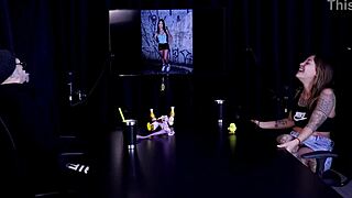 flor de damiana fetish toys in sheer red