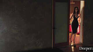 Deeper bratty boss wife Ellie demands to be used in MMF interracial threesome with squirting and facial.