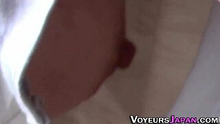 I see this Asian teen 18+ getting filmed outdoors