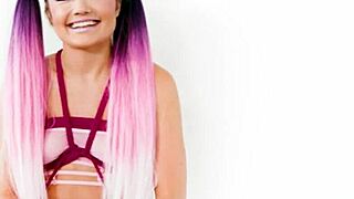 adria rae, think you can handle taking this petite shaved pussy tied up with monster cock pounding?