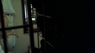 Step mom enjoyed her private solo time with a dildo until caught on hidden camera.