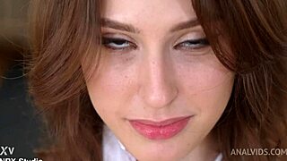 In Barcelona, a hot skinny teen 18+ experiences her first anal during Nicks casting session NRX143