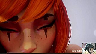 Mr Fantastic fucks Invisible Womans bald ass pussy in POV while Squirrel Girl gets creampied!