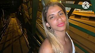 Esposa has sensual sex on street with tattooed guy