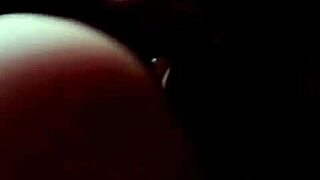 coroa branca feels intense passion while crossdressing in intimate moment