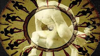 Wow, check out this vintage erotic art with hairy pussy vibes!