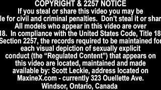 what happens in hardcore bdsm with sexy maxine x?