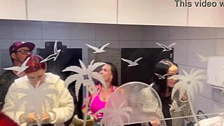 Bar Com Calcinhas Penduradas Revela Creampie Anal Selvagem Com Milf Brasileira De Peitos Grandes E Pau Monstro