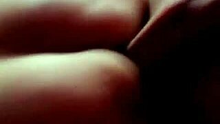 coroa branca feels intense passion while crossdressing in intimate moment