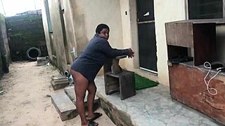 Outdoor Sex Gone Wrong For Curvy Oiled Babe With Fat Tits!