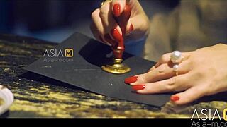 modelmedia asia features the witch su yu tang craving cum in this original porn video. she licks pussy and gets cumshot on big tits in stockings during orgasm.