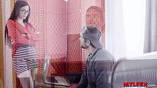 mylfex - sweet spanish milf gets confronted by the boy