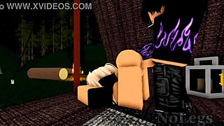 Roblox sex in tent camping? she asked, eyeing his big cock and tits during the hot adventure.