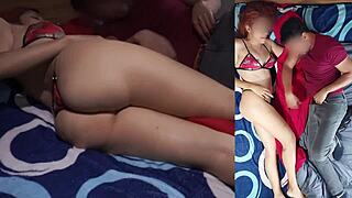 Sexo Romántico Por La Mañana With Esposa Caliente In Cowgirl Creampie And Moaning