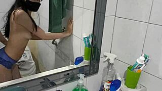 New amateur babe gets fucked by her neighbor in this old video, cheating on her hubby 😏