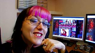 this horny amateur slut moans loud during rough anal fuck in quick dirty european session