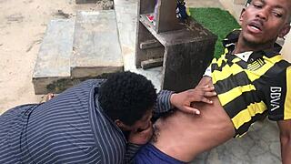 Outdoor Sex Gone Wrong For Curvy Oiled Babe With Fat Tits!