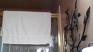 just some casual shower time with asian masturbation