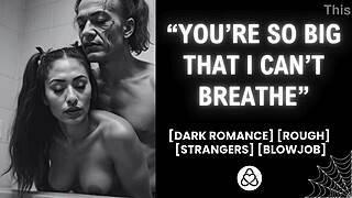 I let a masked stranger fuck me rough at halloween party. Desperate for big cock in cosplay creampie action.