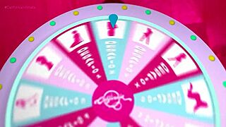 Brazilian brunette with big ass strips and masturbates wildly