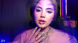 nika venom starts with deepthroat blowjob before riding big cock in passionate doggystyle sex