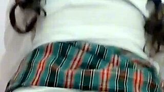 Big Cock Pounds Mexican Teen Ass in Outdoor Creampie