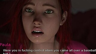 Let's Play the Theatre of Sinners begins with part 1 prologue featuring redhead in intense scene