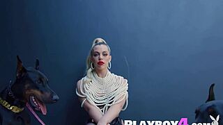 Big tits blonde teen Allie Nicole strips lingerie, showing amazing all natural curvy body in solo tease! 😍🍑