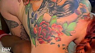 Arizona Rose Spitroast Facial With 2 Big Black Dicks