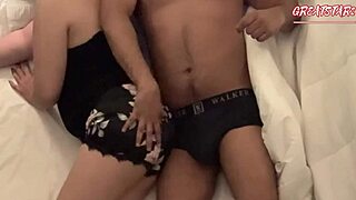 scared stepdad fucks daughter while wife hides behind, intriguing homemade hardcore