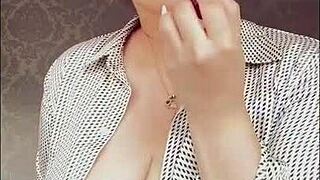 subtle tease of teen with big tits in hot compilation of playful moments