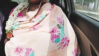 Desi Hot Aunty Car Sex Romantic Dirty Talks Telugu Audio