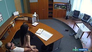 Fake Hospital 18 Year Old Virgin Fucks Doctor First Time
