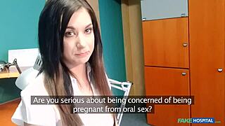 Fake Hospital 18 Year Old Virgin Fucks Doctor First Time